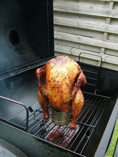 Smoked Beer Can Chicken Recipe
