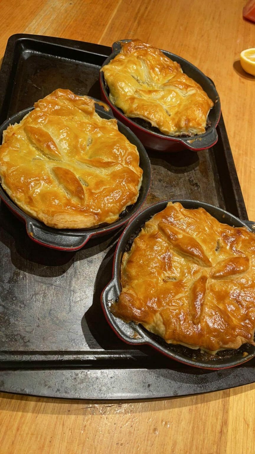 Beef Brisket Pie (Mom's EPIC way to use leftover brisket!) Simply