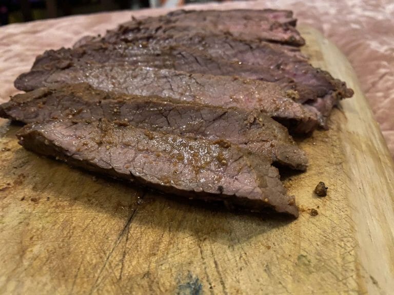 Smoked Flank Steak on a Kettle Grill (In 10 Super Simple Steps