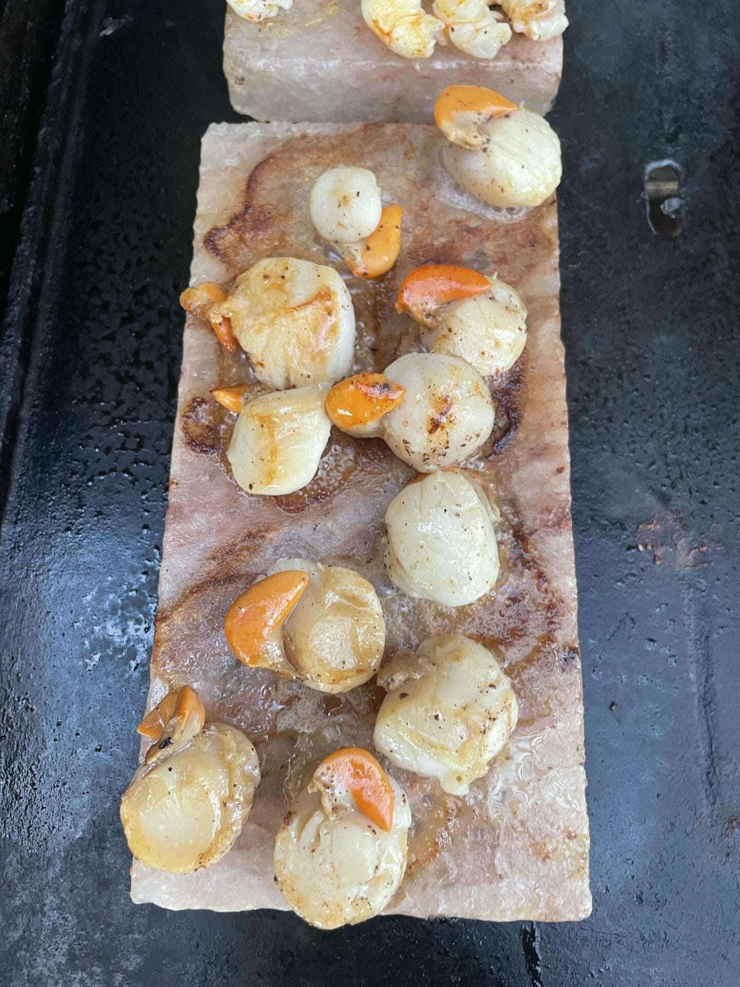 Salt Block Scallops (Sear Your Scallops on a Himalayan Salt Block