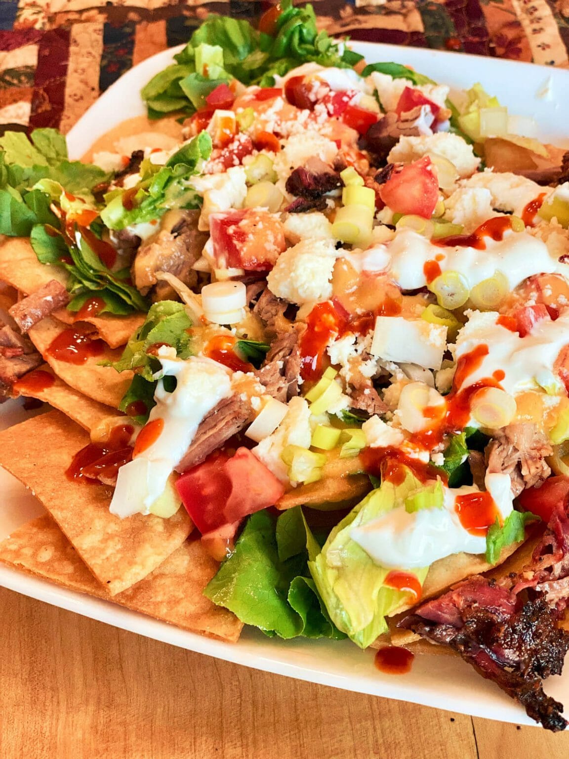 Loaded BBQ Beef Brisket Nachos (Perfect for Leftover Brisket) Simply