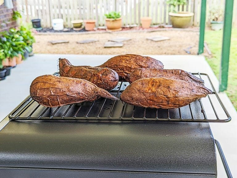Traeger Smoked Sweet Potatoes Simply Meat Smoking