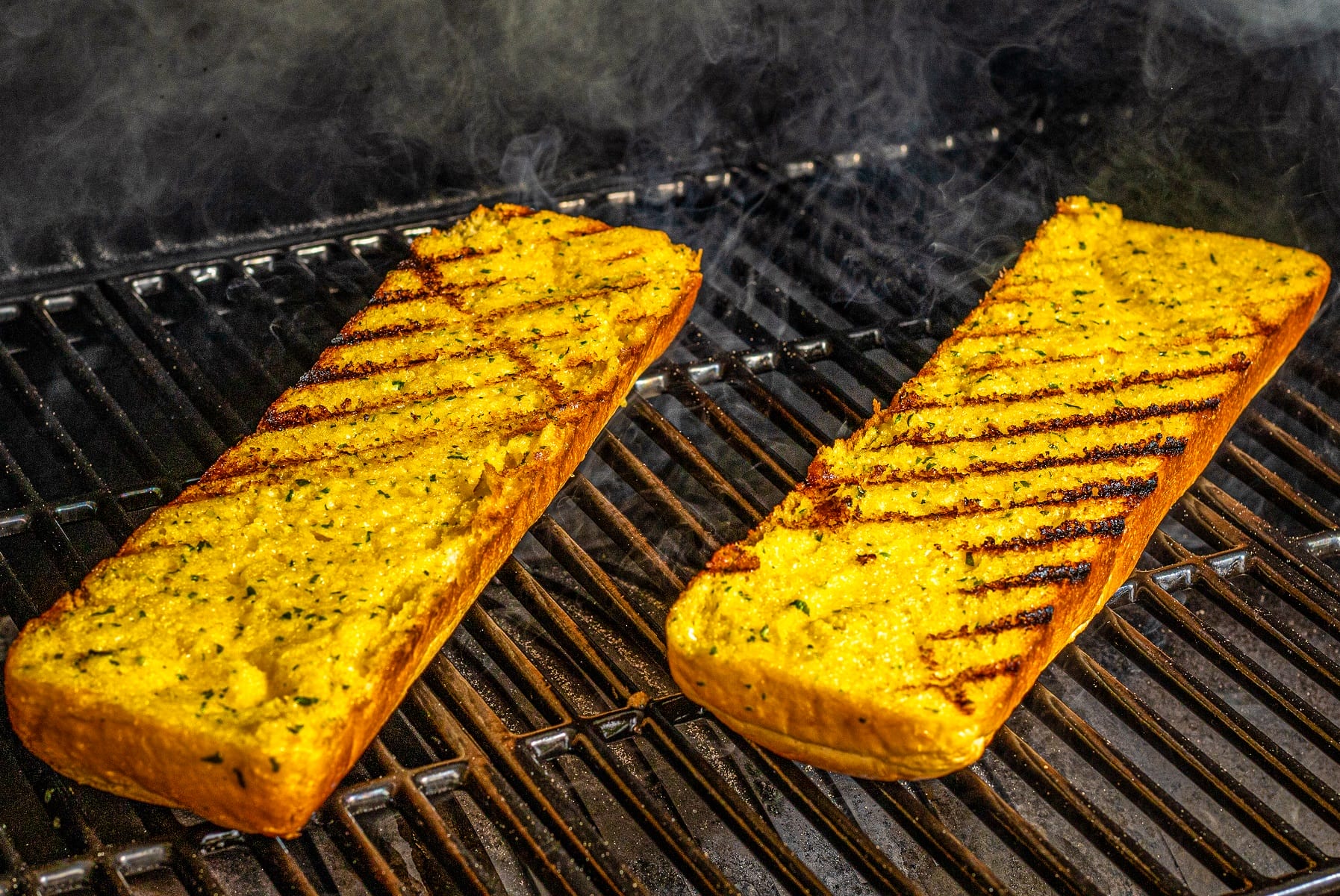 Traeger Grilled Garlic Bread Simply Meat Smoking