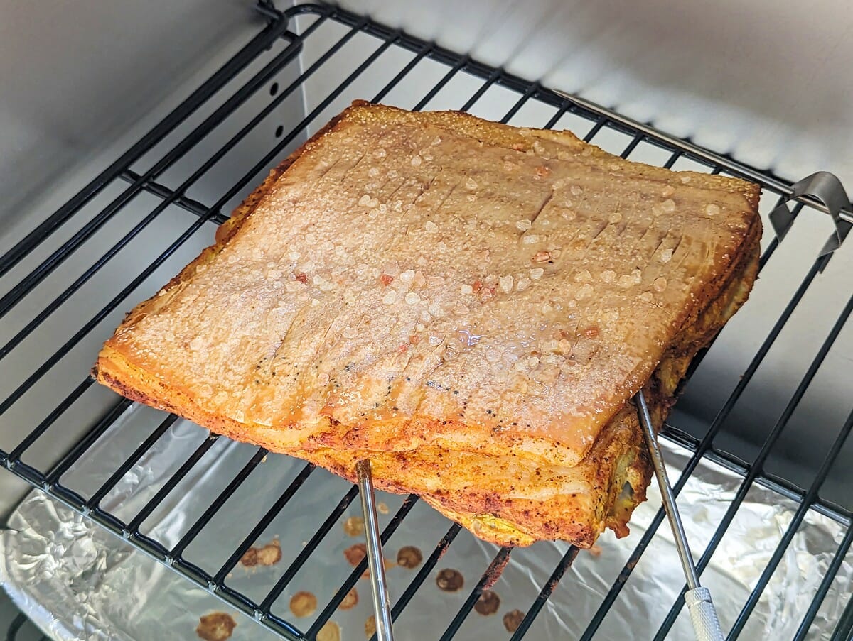 Smoked Pork Belly On A Pellet Grill Simply Meat Smoking