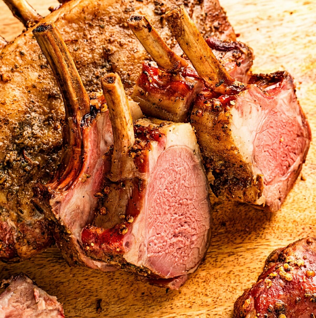 Smoked Rack of Lamb Simply Meat Smoking