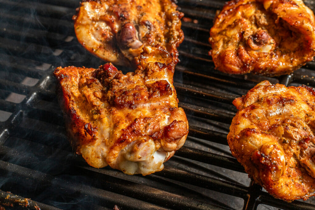Smoked Boneless Chicken Thighs on a Pellet Grill Simply Meat Smoking