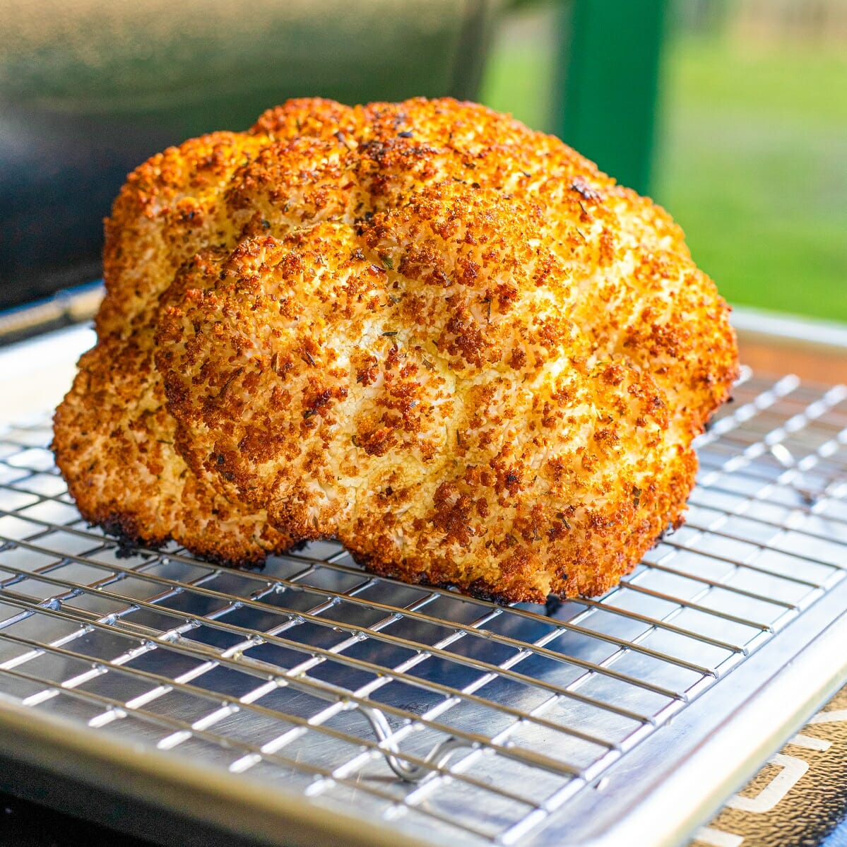 Traeger Smoked Cauliflower-image