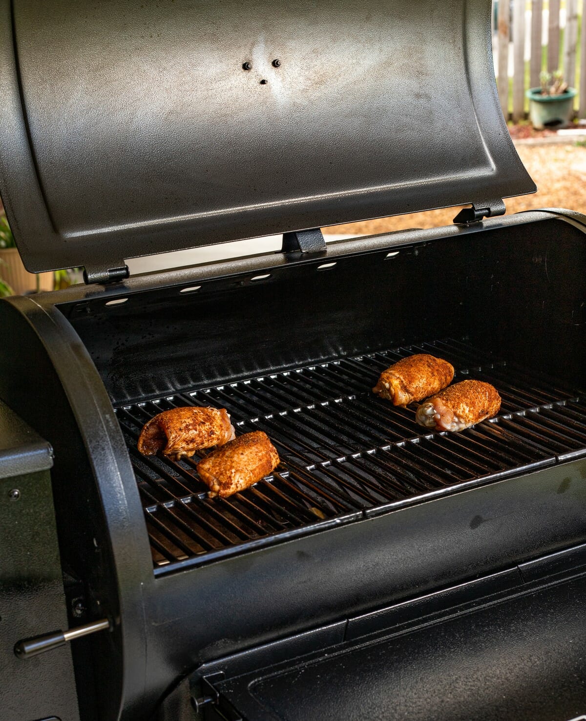 Traeger Smoked Chicken Thighs Simply Meat Smoking