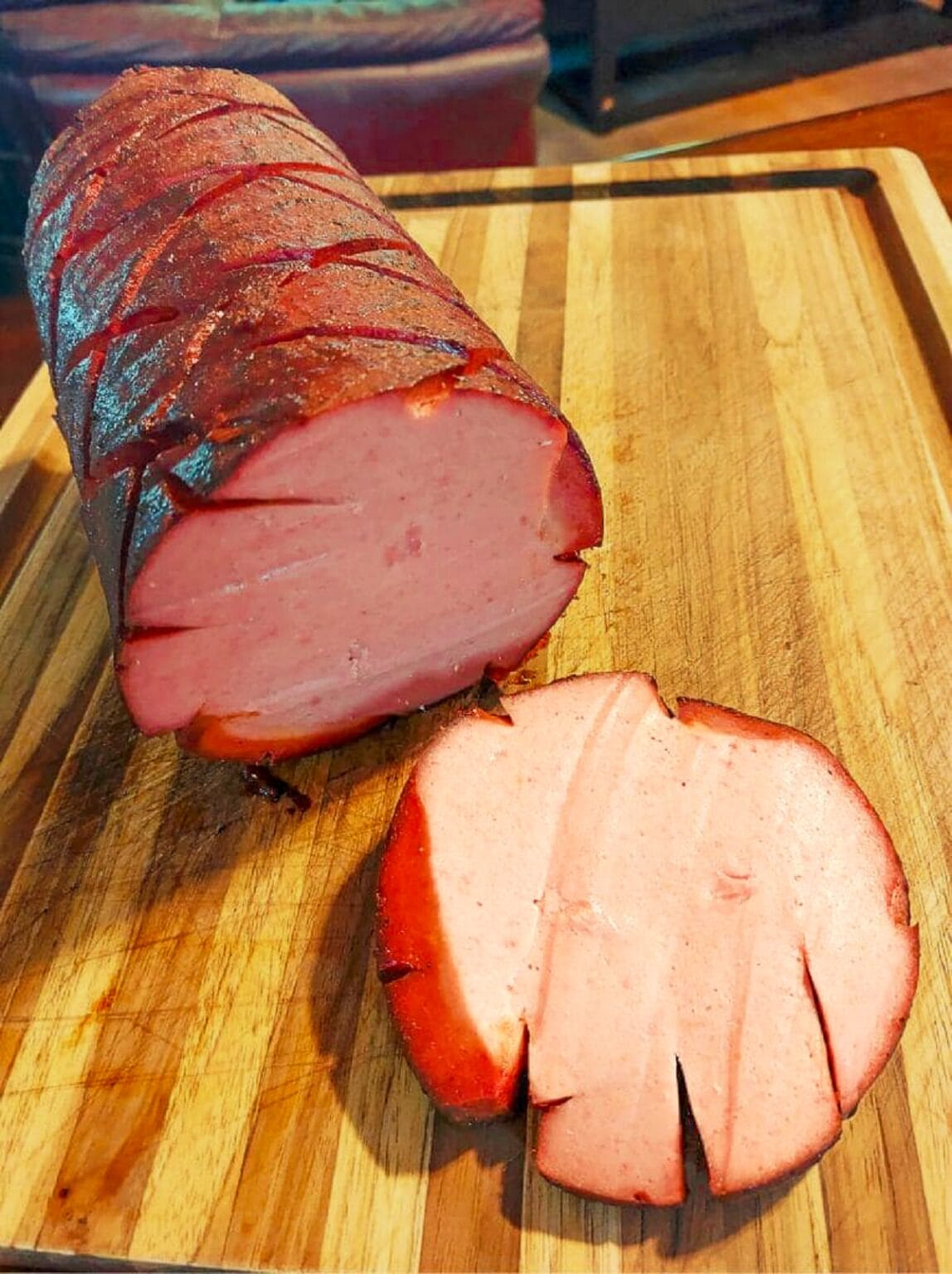 Traeger Smoked Bologna Simply Meat Smoking