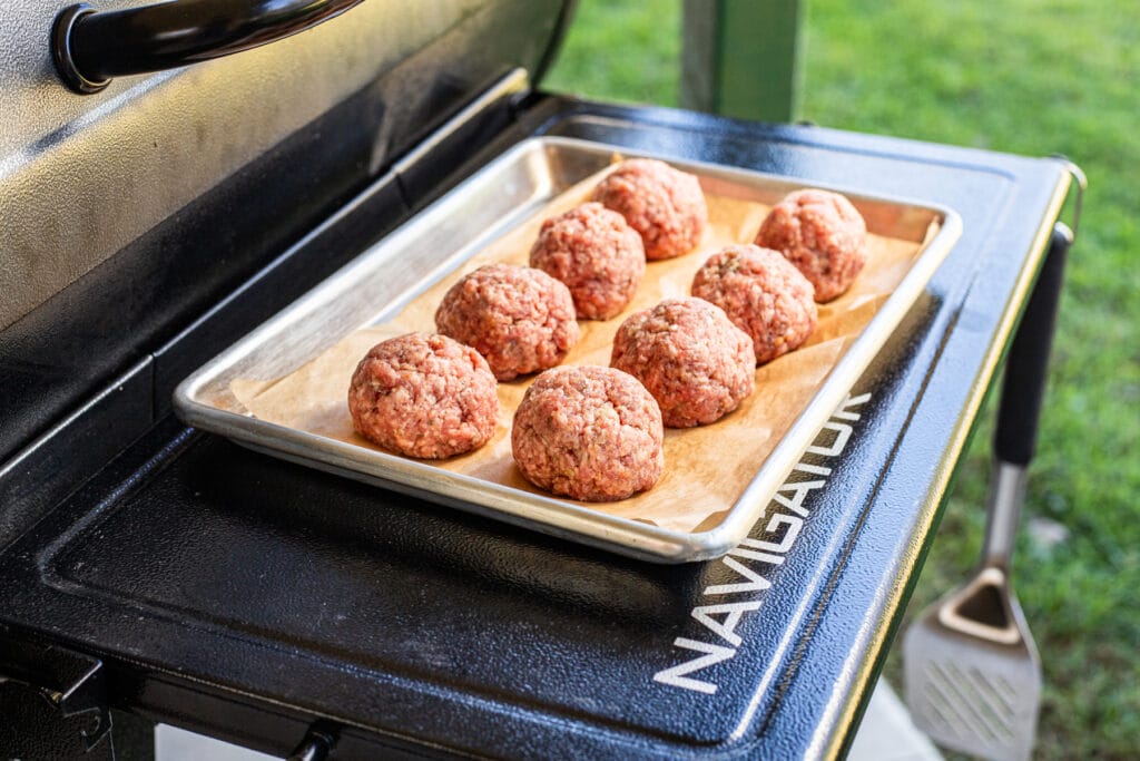 Pit Boss Smoked Meatballs Simply Meat Smoking