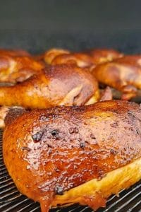 Smoked Chicken Quarters - Simply Meat Smoking