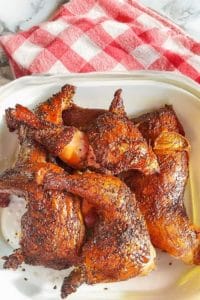 Smoked Chicken Quarters - Simply Meat Smoking